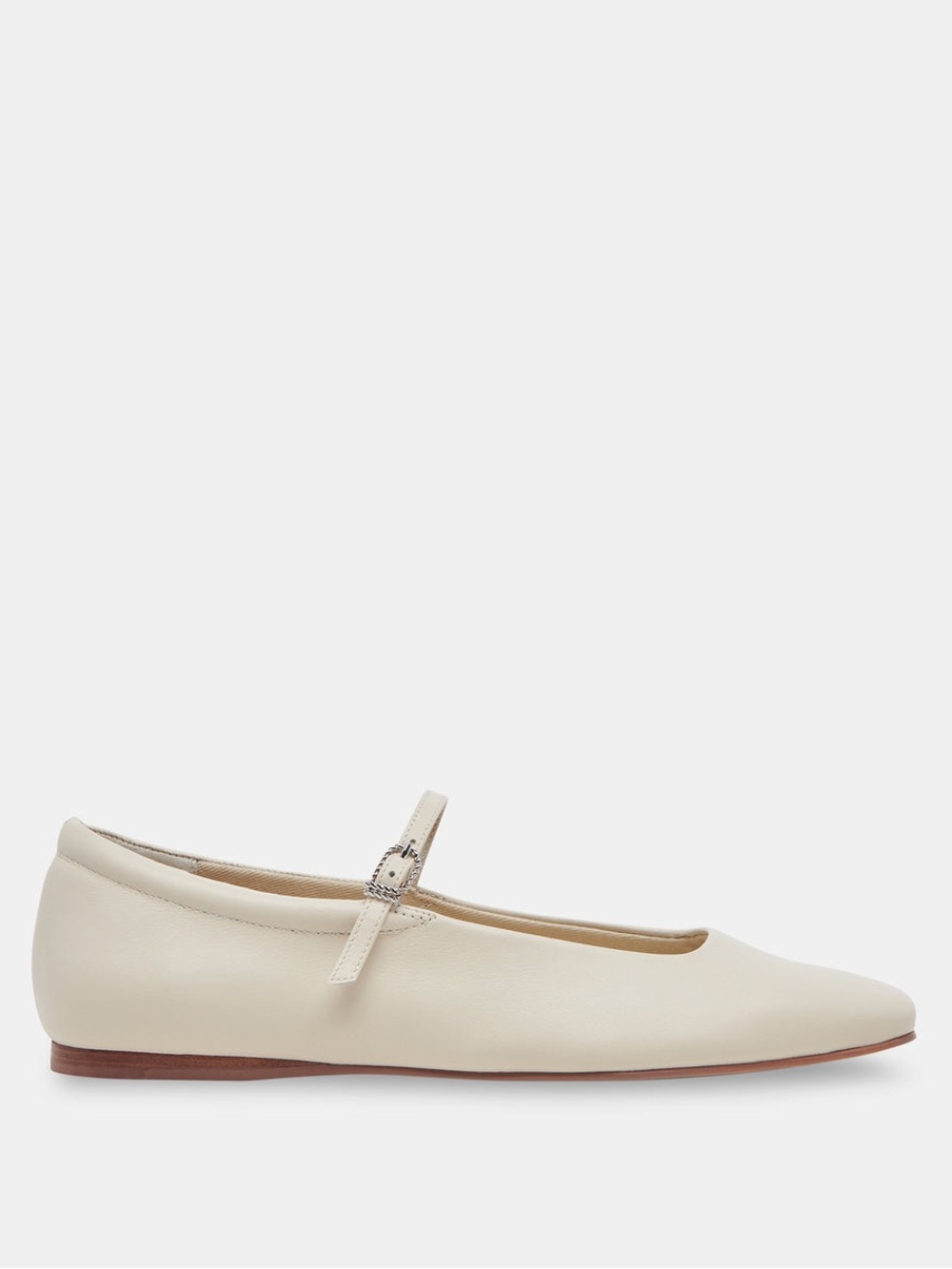Dolce Vita Cream Mary Jane Flats - Picture 2 of 9